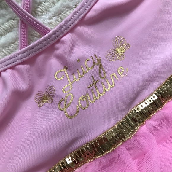 NWT Juicy Couture ruffle tankini bathing suit - Picture 3 of 5